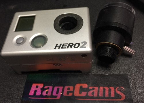 Gopro hero2 obiettivo - hd,